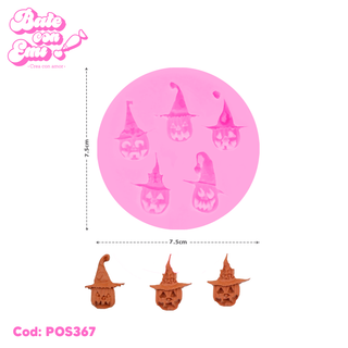 Halloween Calabazas x6