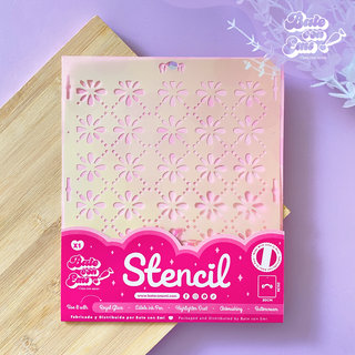 Stencil Flor