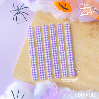 Palito Cuadros Morado